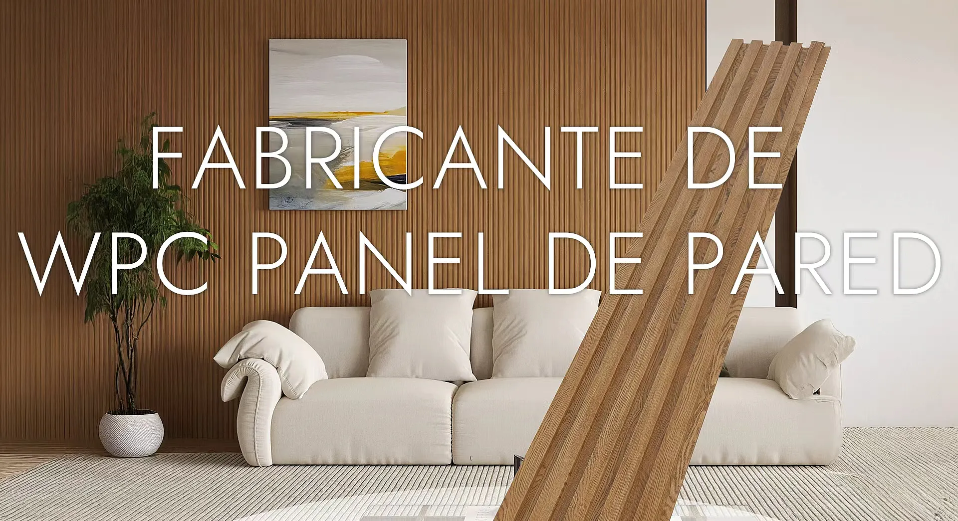 FABRICANTE DE WPC PANEL DE PARED