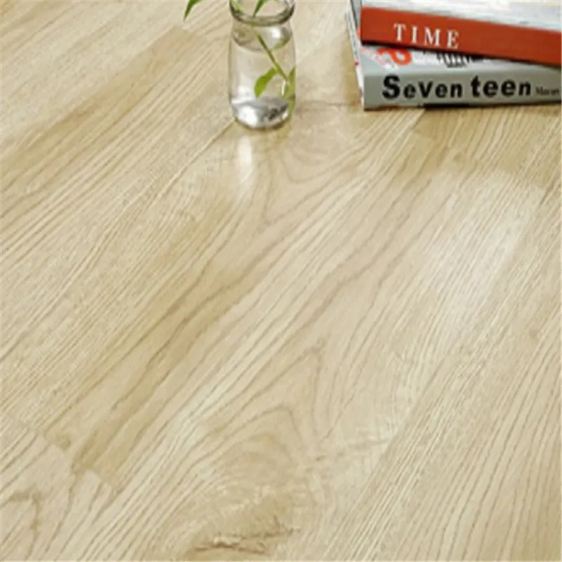 Suelo vinilo PVC lamas 1,54-7,5m² planchas de click aspecto madera  gris/marrón